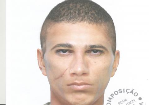 Polícia divulga retrato falado de homem acusado de homicídio